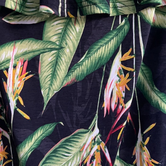 BCBGMaxAzria Tropical Off-shoulder Bodysuit - Picture 2 of 6